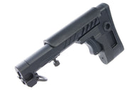 5KU PT-3 AK Telescopic Foldable Stock for AK AEG / GBB - Black
