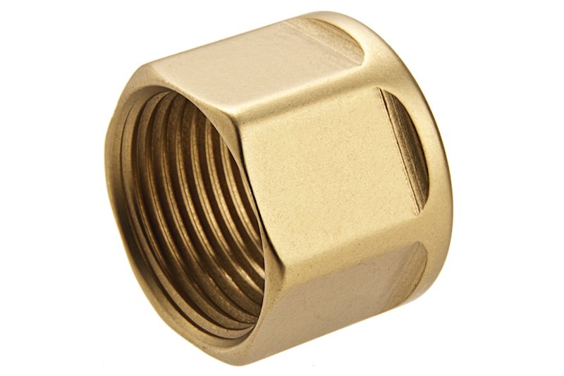 5KU Hexagon Thread Protector (14mm CCW) GOLD