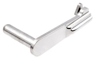 5KU Stainless Steel Slide Stop for Tokyo Marui Hi-Capa - Type 1 - Silver
