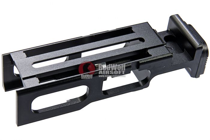 COWCOW Technology Aluminum CNC Blowback Unit for Tokyo Marui G17 GBB Pistol - Black