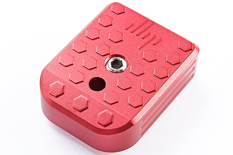 JL Progression Aluminum MagShoe Base Pad for Tokyo Marui Hi Capa 5.1 / 4.3 GBB Series - Red