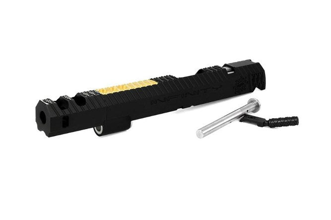 Airsoft Masterpiece Infinity IMM (Solar) Cross Ver.4 Open Slide Set - Black