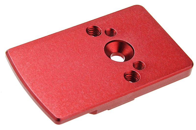 AIRSOFT MASTERPIECE HI CAPA REAR SIGHT MOUNT - RED
